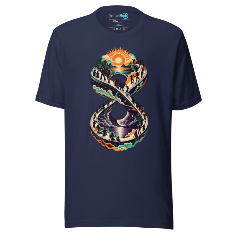 Infinite Weekend T Shirt - Navy