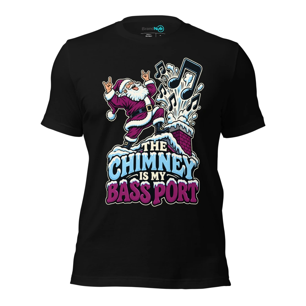 THE CHIMNEY IS MY BASS PORT T-SHIRT
