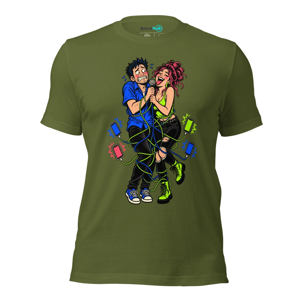 MY BIRTHDAY DUET HAS CAUSED A GROUP CHAT T Shirt Olive Front