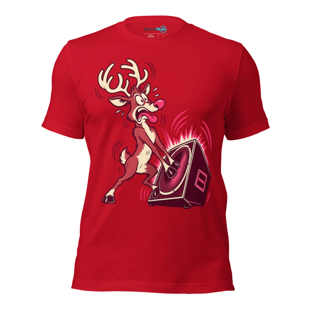 THE REINDEER HAVE FAILED THE LOW END TEST T Shirt Red Front