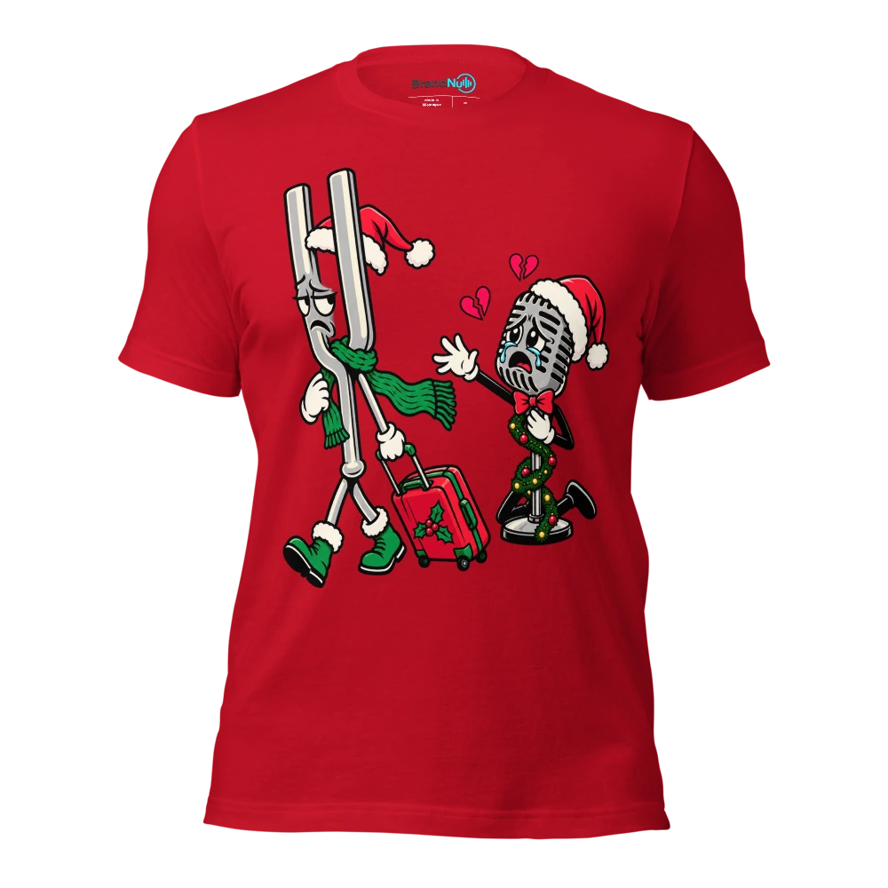 THE TUNING FORK HAS ASKED FOR A TRANSFER T Shirt Red Front