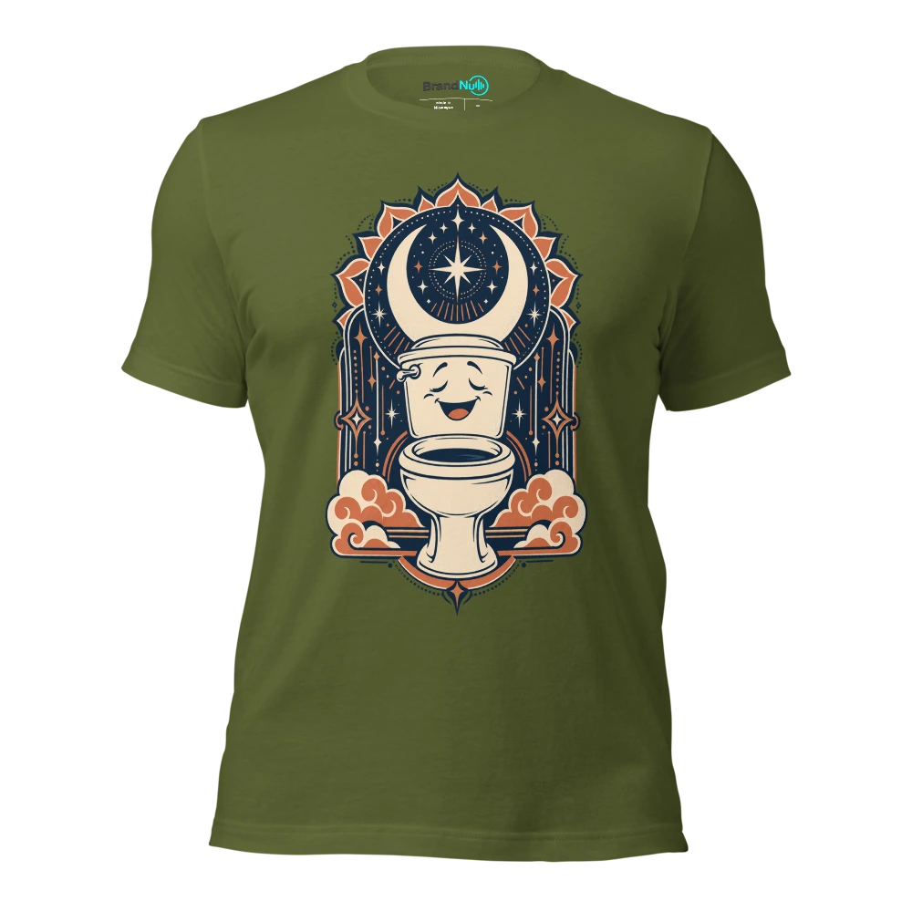 My BrandNu spiritual awakening was just needing a piss T Shirt Olive Front