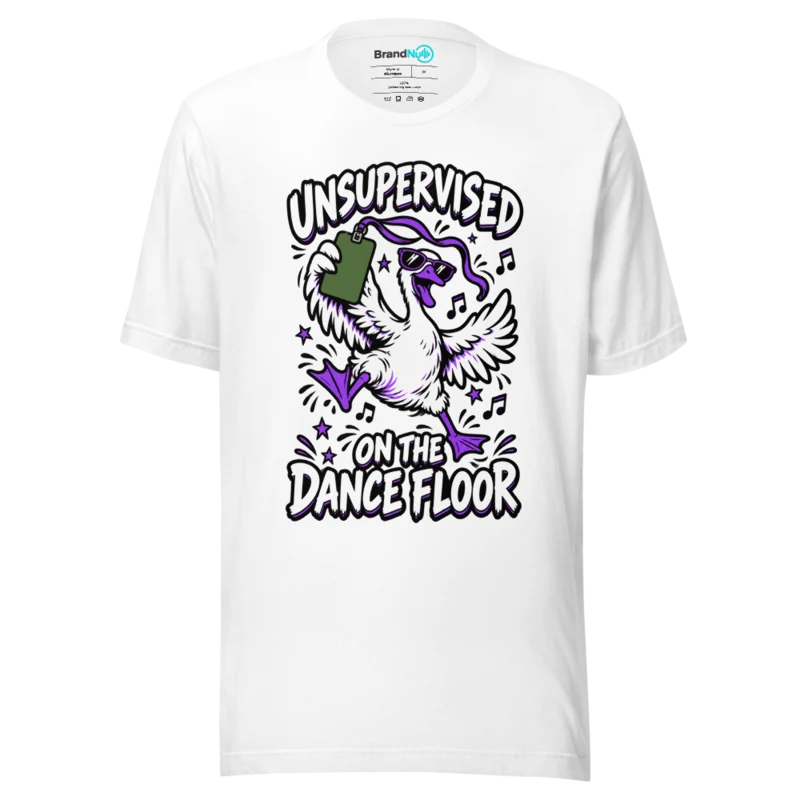 UNSUPERVISED ON THE DANCE FLOOR T Shirt - White