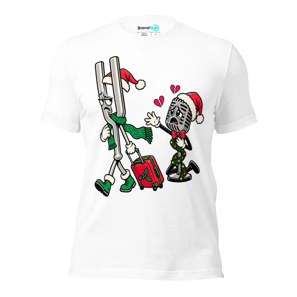 THE TUNING FORK HAS ASKED FOR A TRANSFER T Shirt White Front