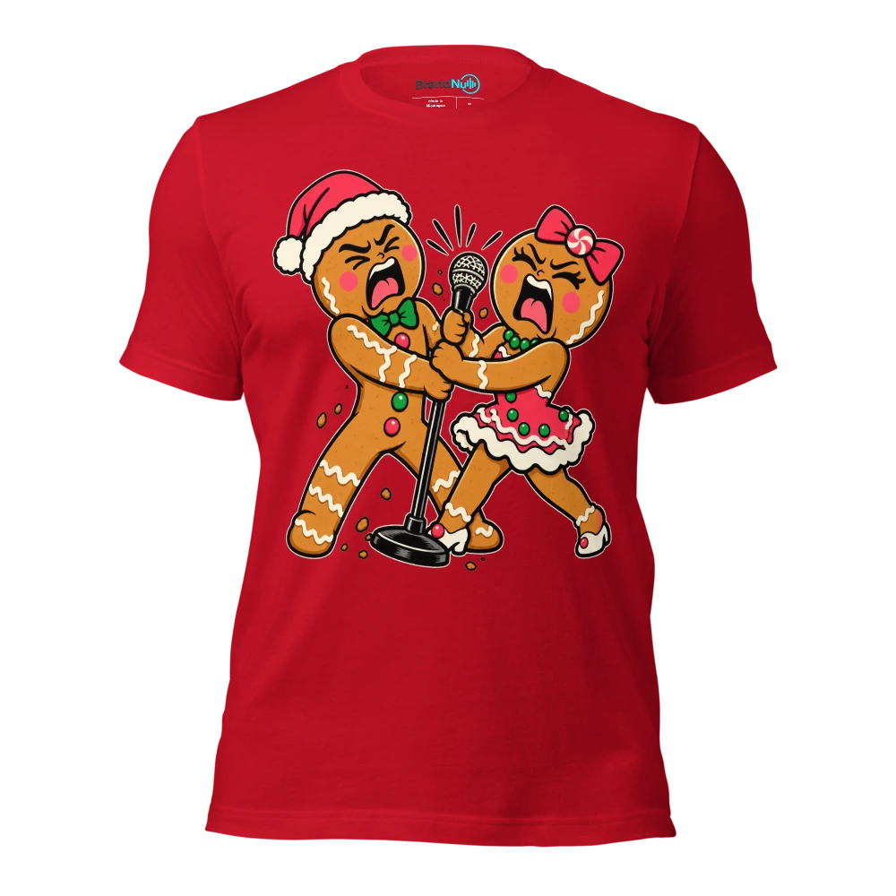 THE FESTIVE DUET HAS BECOME A CUSTODY BATTLE T Shirt Red Front