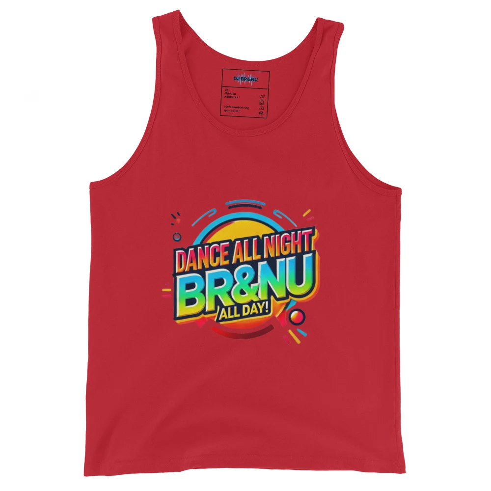 Colour Pop Tank Top - Dancefloor Rave Design