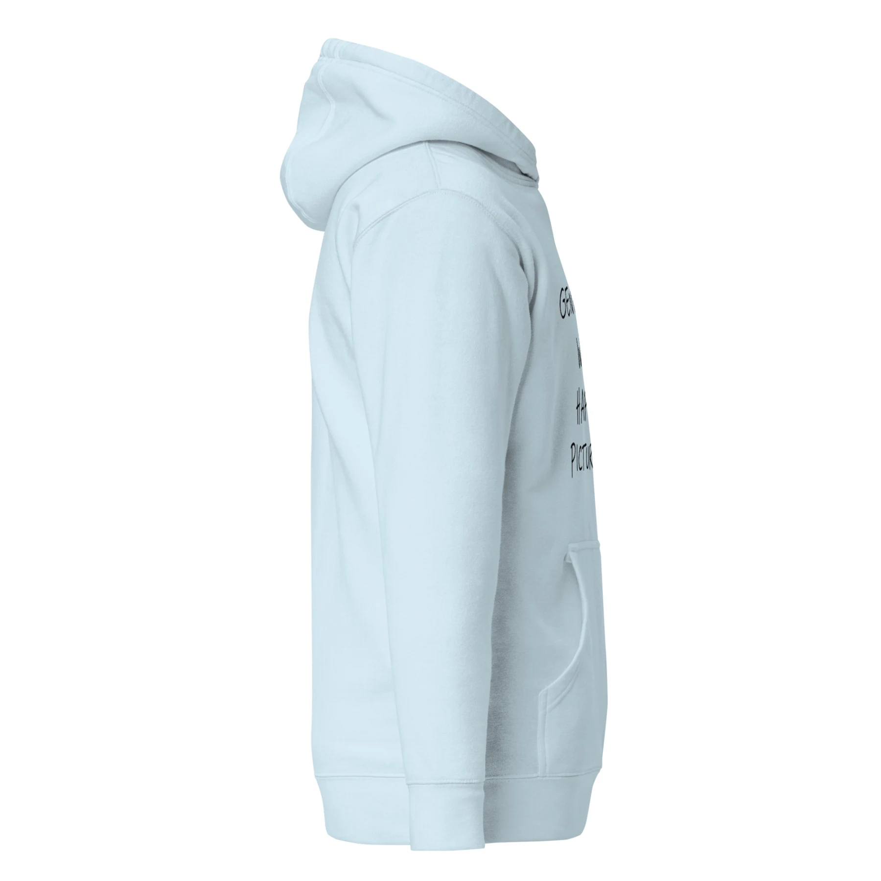 Sad Generation with Happy Pictures Hoodie for Clubbers and Thinkers