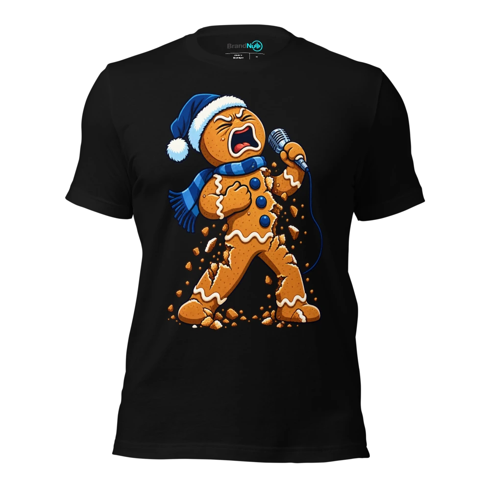THE GINGERBREAD CHOIR HAS CRUMBLED UNDER PRESSURE T-SHIRT