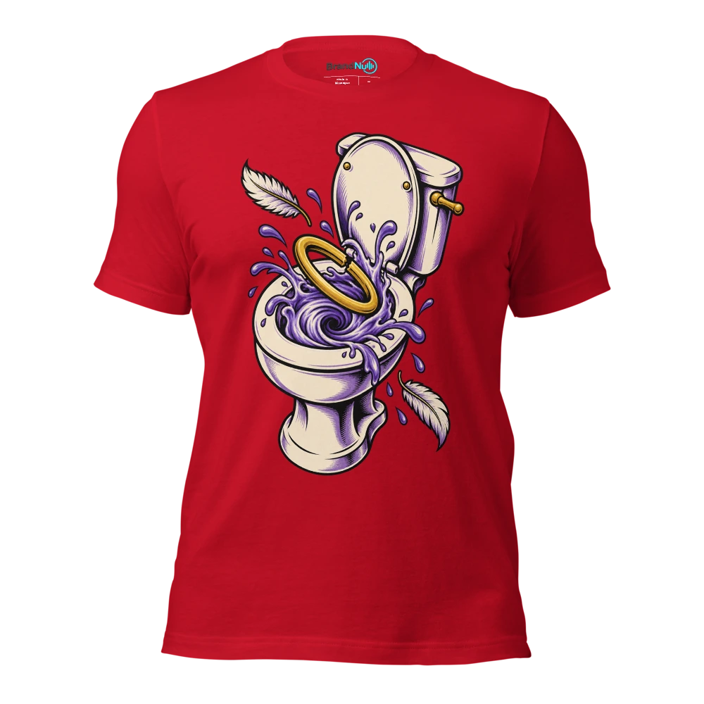 My BrandNu halo’s gone down the fucking pan T Shirt Red Front