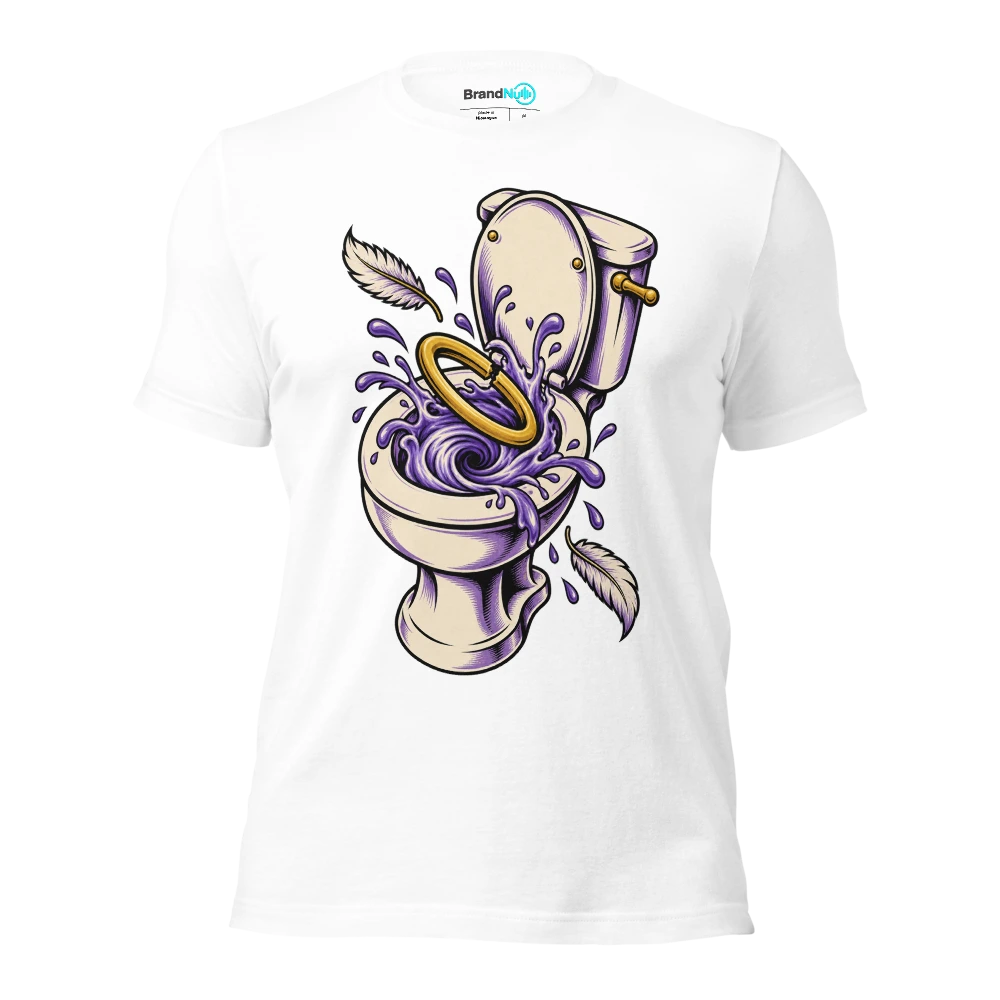 My BrandNu halo’s gone down the fucking pan T Shirt White Front
