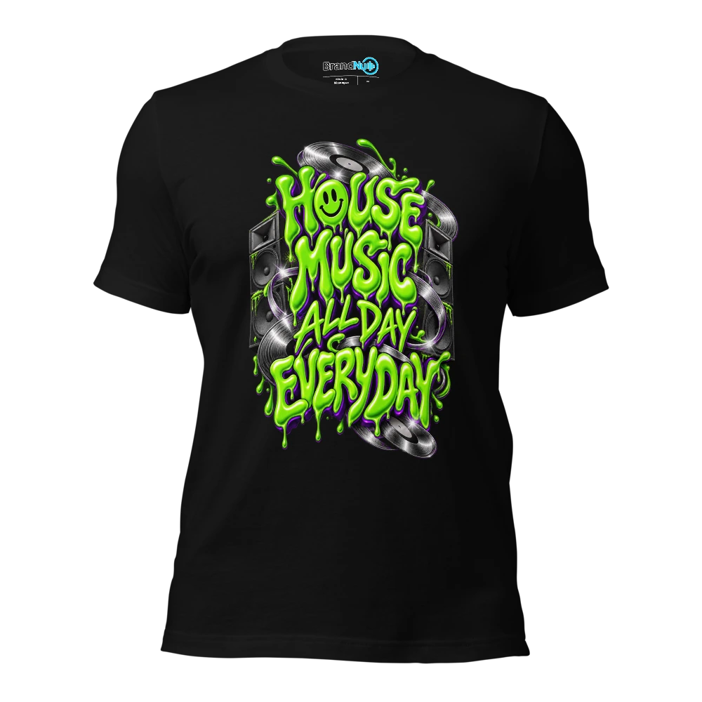 House Music Green Motion T-SHIRT