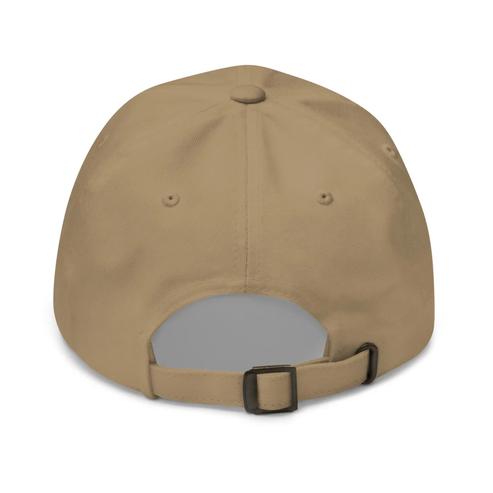 Not Sweat Club Soup Dad Cap Khaki back view