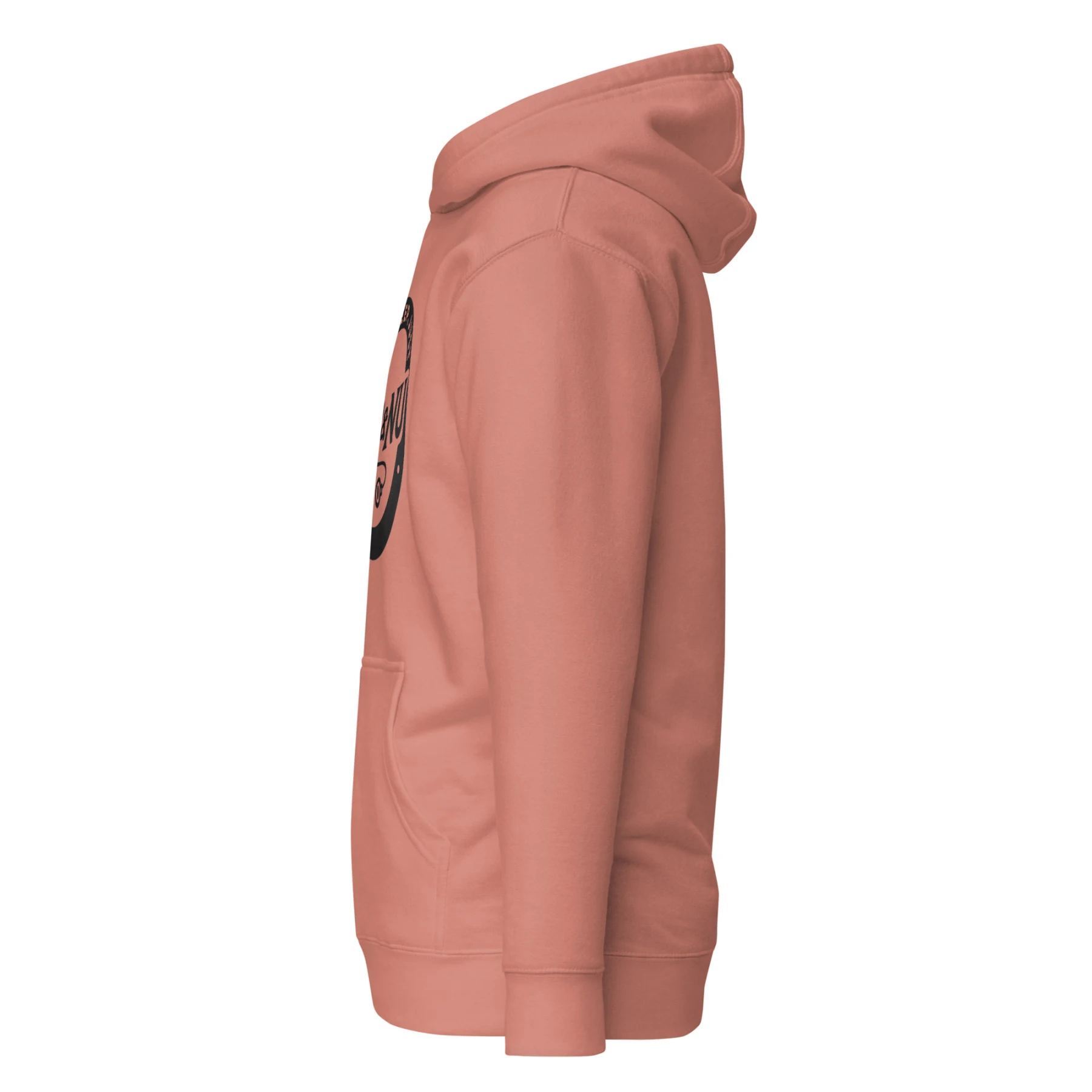 Bold BR&NU Logo Monochrome Hoodie