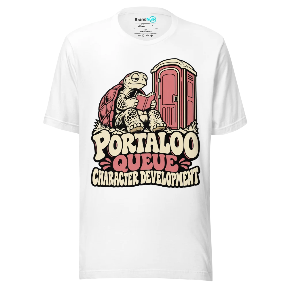 PORTALOO QUEUE CHARACTER DEVELOPMENT T Shirt