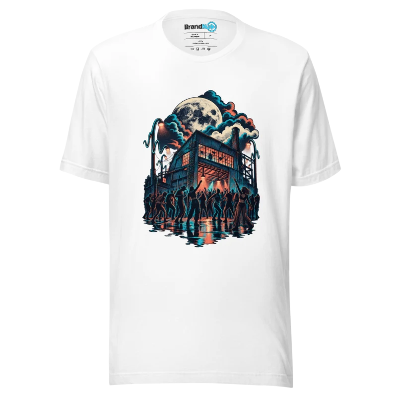 Night Economy T Shirt - White