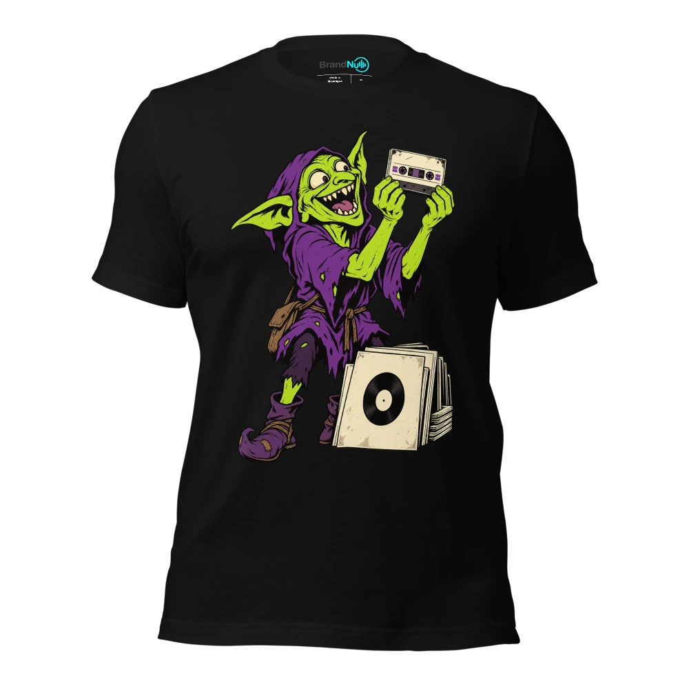 THE ARCHIVE GOBLIN HAS FOUND MY FIRST DEMO T Shirt Black Front