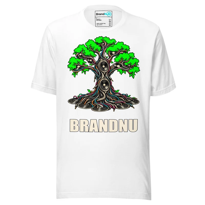 Solid Roots - Green Screen DJ & Rave T-Shirt