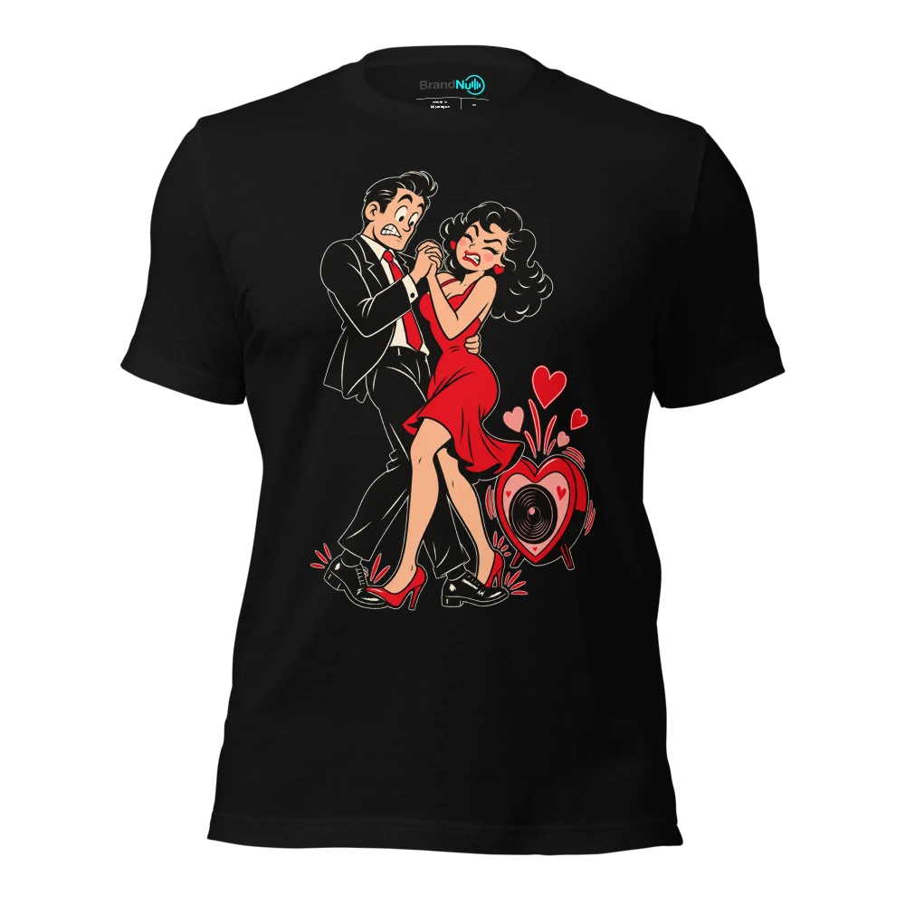 THE SLOW DANCE HAS EXPOSED OUR TIMING ISSUES T Shirt Black Front