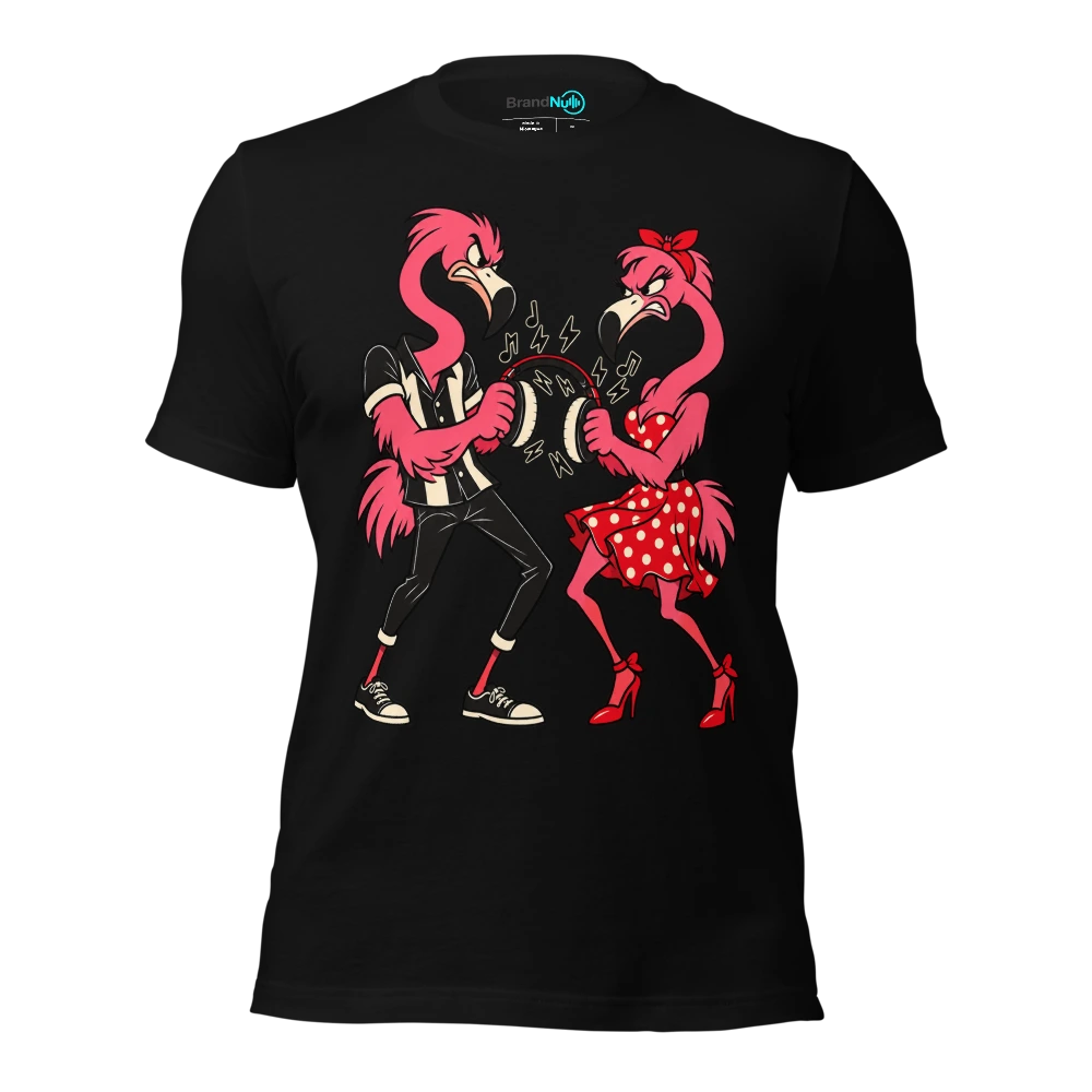 THE FLAMINGOS DISAGREE ABOUT THE WARMUP T-SHIRT