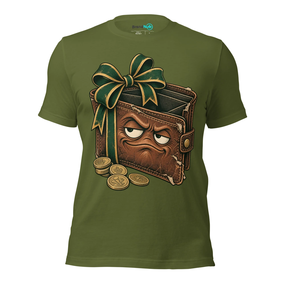 IÃ¢â‚¬â„¢d buy a BrandNu personality, but this oneÃ¢â‚¬â„¢s paid off T Shirt Olive Front