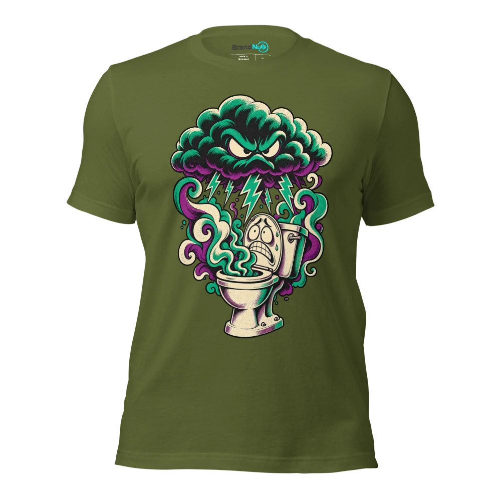 A BrandNu dawn. Same thunderous arse T Shirt Olive Front