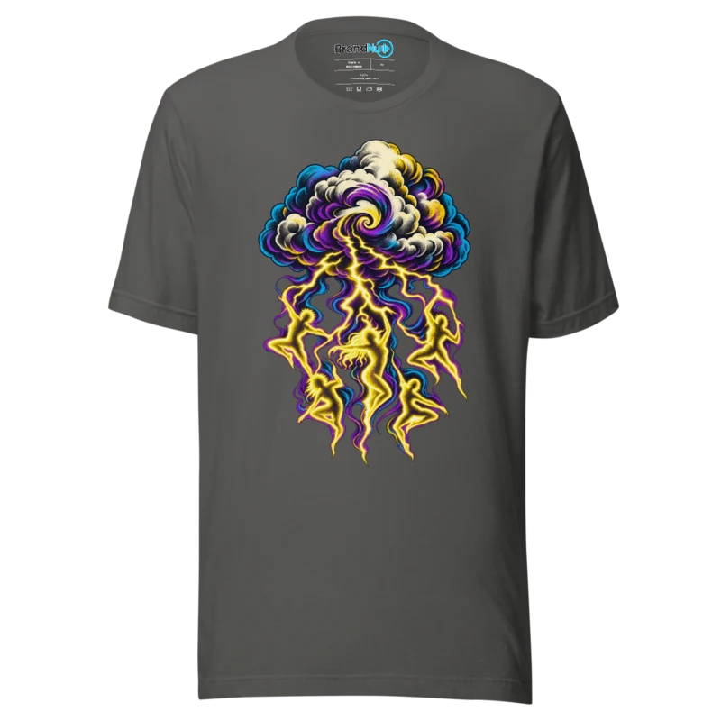 Soundstorm Sky T Shirt - Asphalt