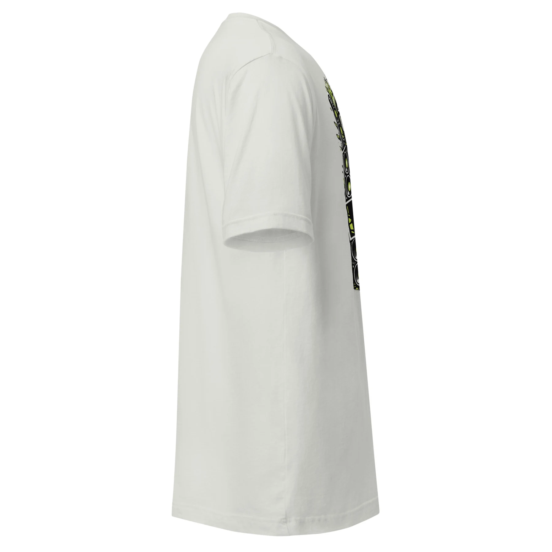Built on Bass Smiley Full Back Green Screen T-Shirt