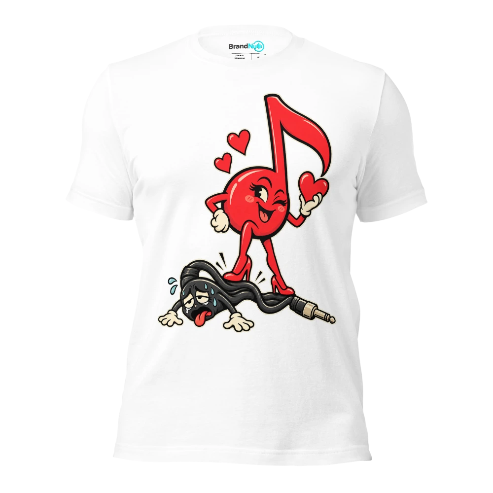 THIS BACKING TRACK IS DOING ALL THE EMOTIONAL LABOUR T Shirt White Front