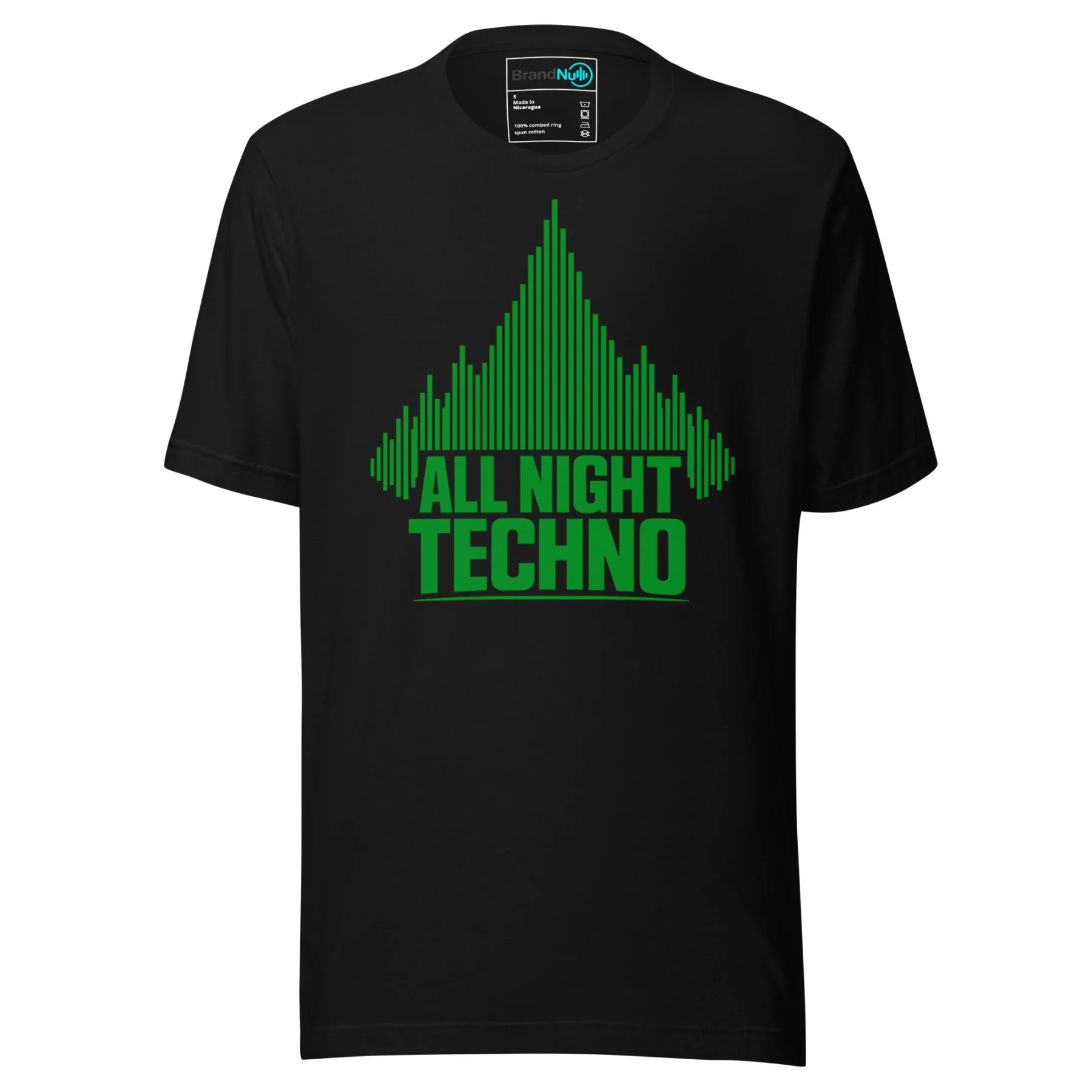 All Night Techno T-SHIRT Underground Rave Lifestyle