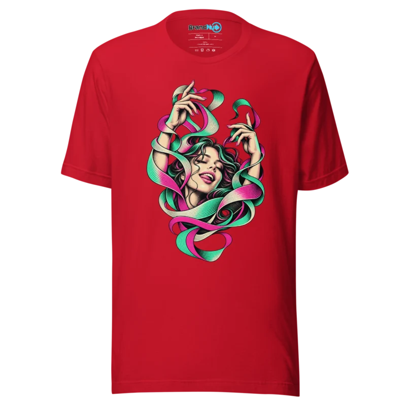 BrandNu Rhythm Ransom T-Shirt - Red - Front