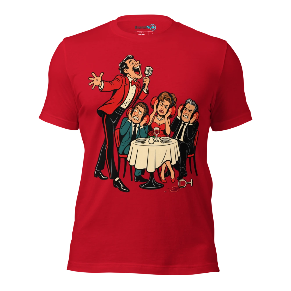 YOUR DEDICATION HAS UPSET EVERYONE AT THIS TABLE T Shirt Red Front