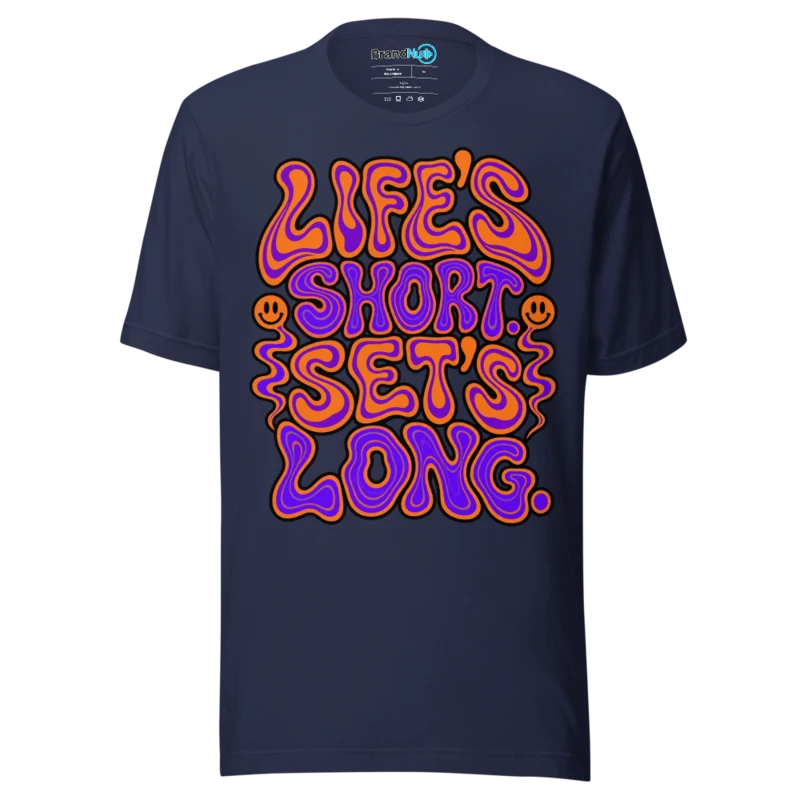 BrandNu Life'S Short. Set'S Long. T-Shirt - Navy