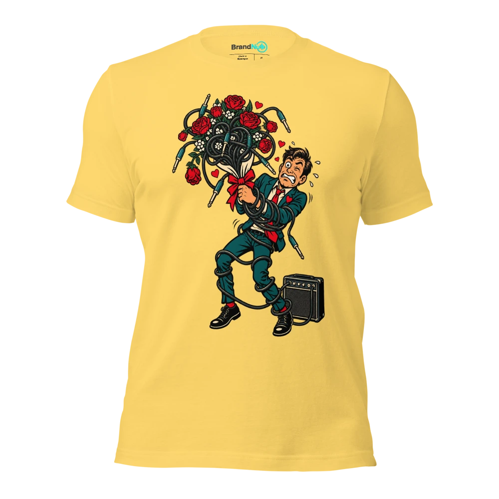 THIS BOUQUET HAS TOO MANY LEADS T Shirt Yellow Front