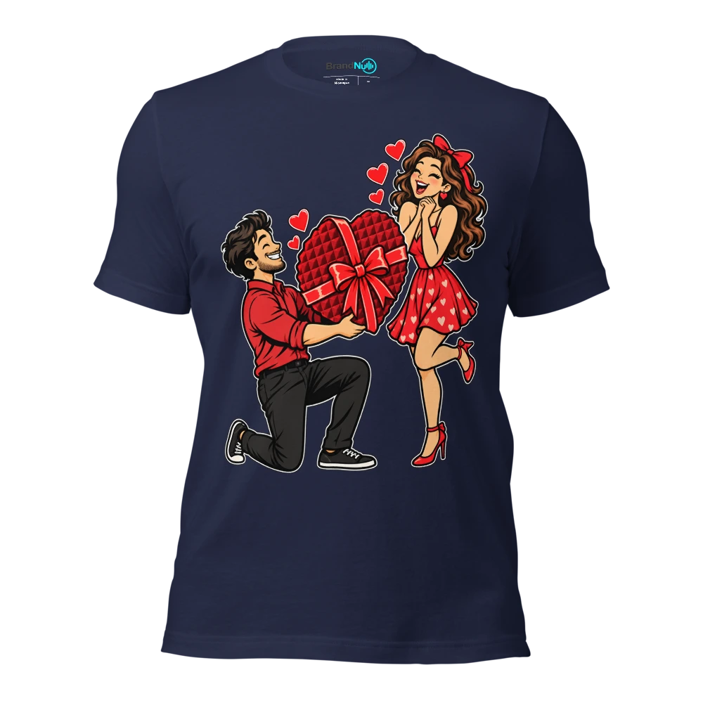 MY ROMANTIC GESTURE IS AN ACOUSTIC PANEL T Shirt Navy Front
