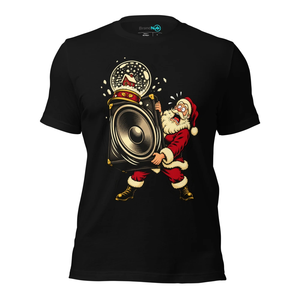 THE SNOW GLOBE HAS A NOISE COMPLAINT T-SHIRT