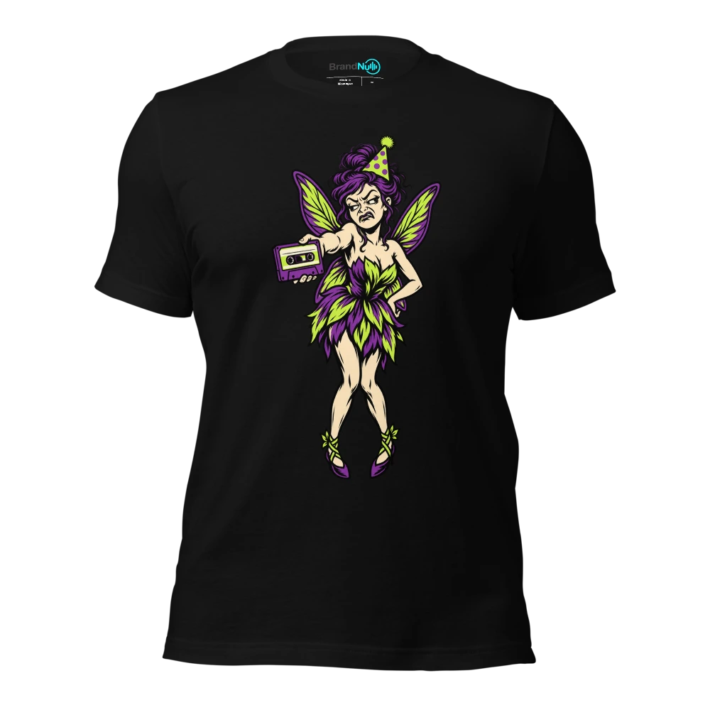 THE WISH FAIRY HAS DELIVERED ANOTHER REMIX REQUEST T Shirt Black Front