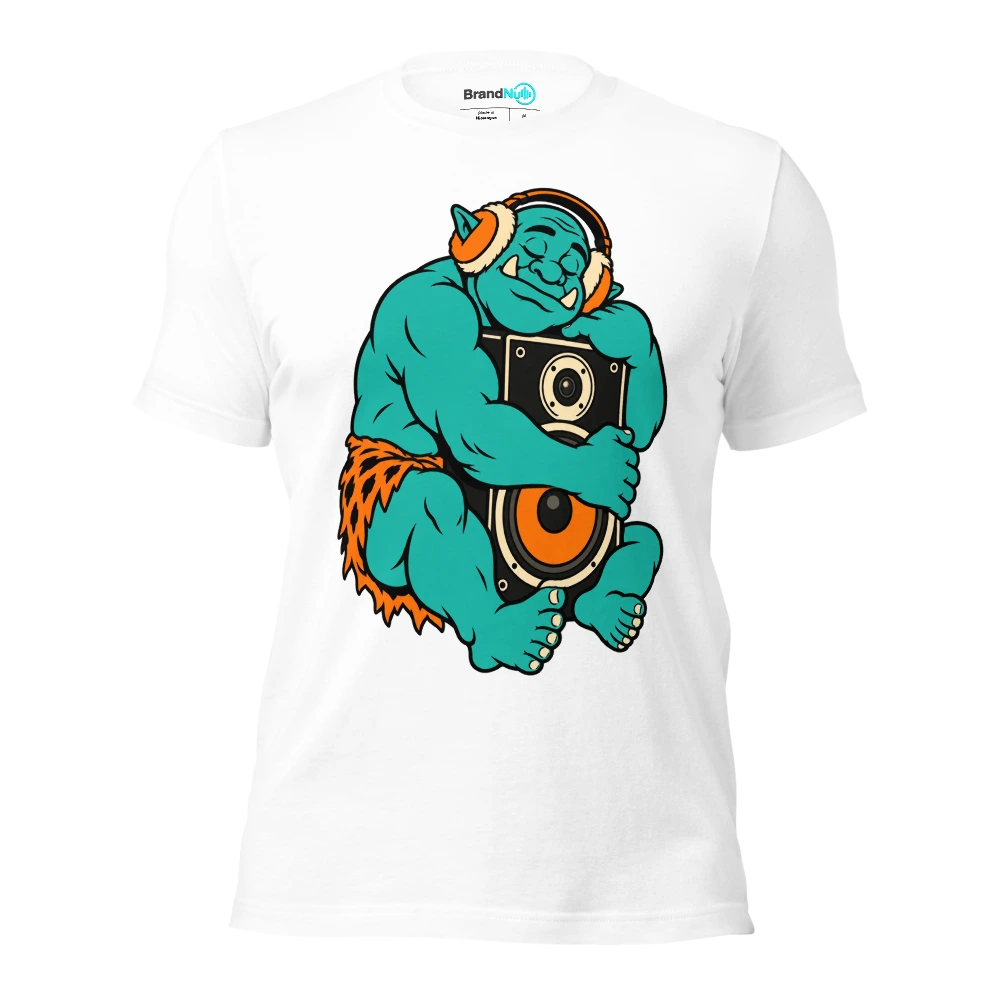 THE BIRTHDAY OGRE HAS FOUND THE QUIET CORNER T Shirt White Front