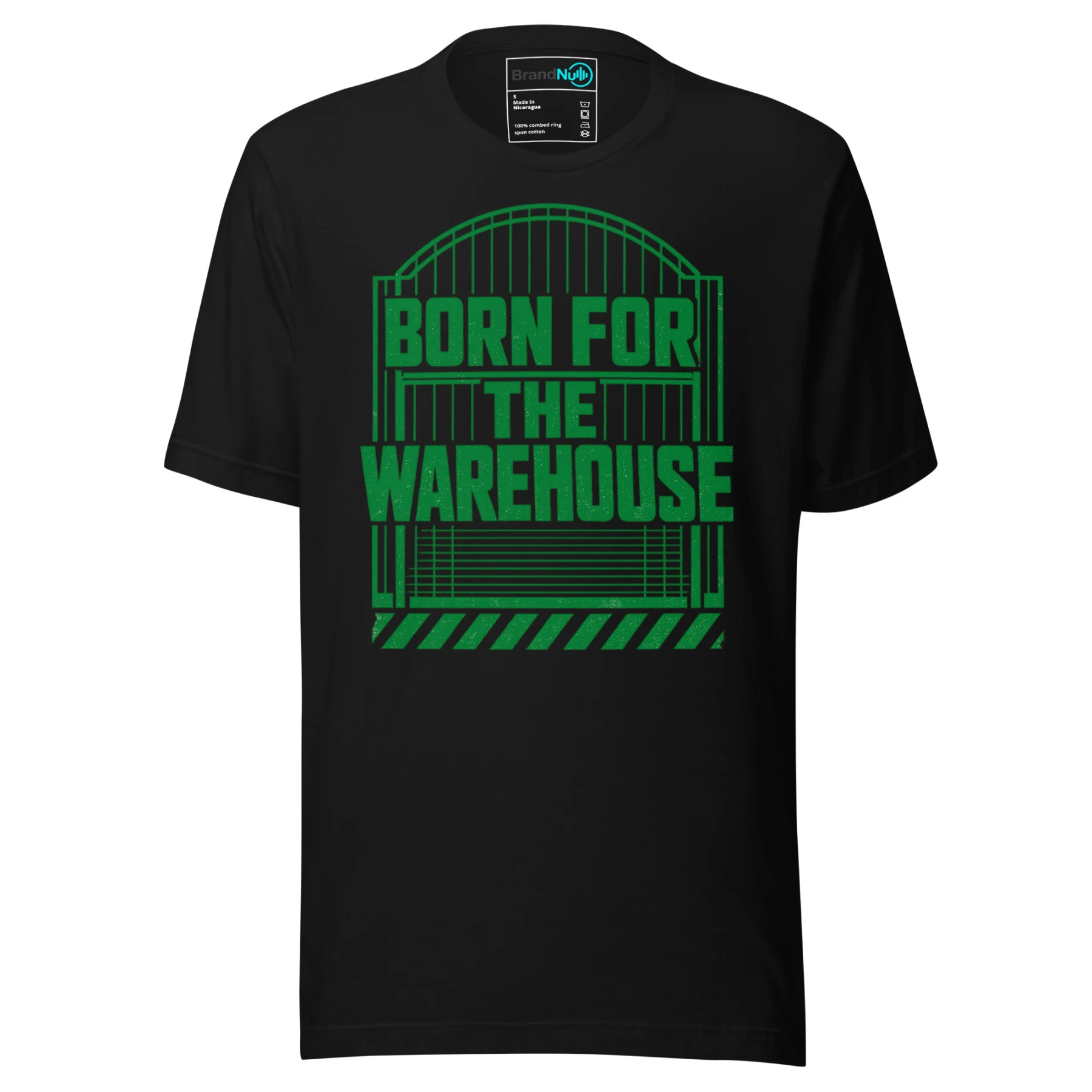 Born for the Warehouse Techno T Shirt Underground Rave