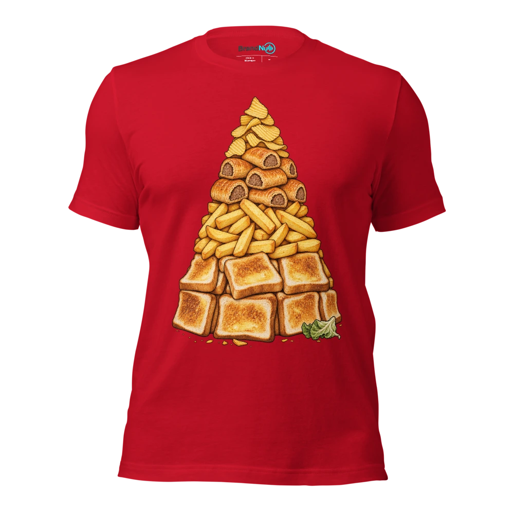 My BrandNu diet starts when the beige food runs out T Shirt Red Front