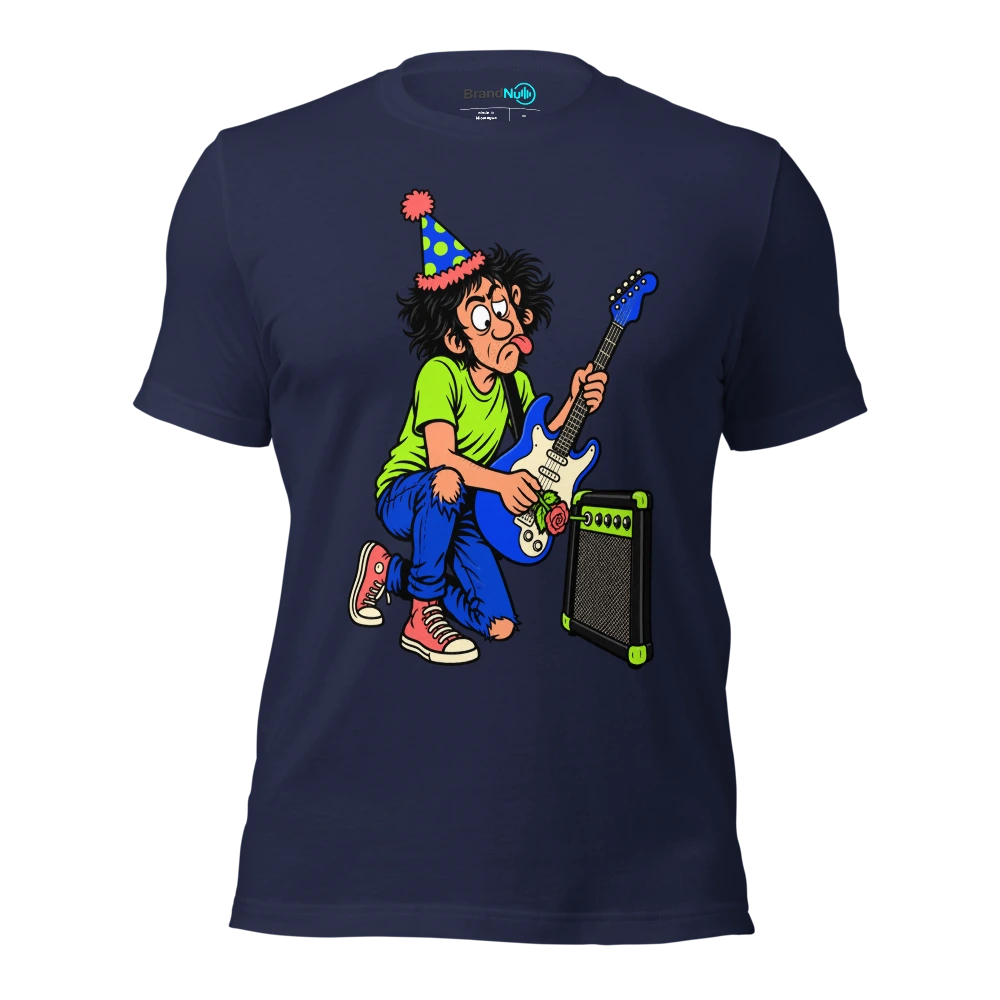 I ASKED FOR AN AMP NOT AN OPINION T Shirt Navy Front