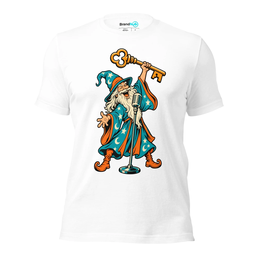 THE CAKE WIZARD HAS CONJURED AN UNNECESSARY KEY CHANGE T Shirt White Front