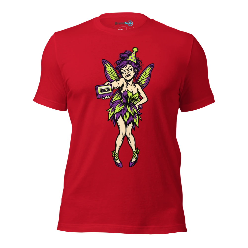THE WISH FAIRY HAS DELIVERED ANOTHER REMIX REQUEST T Shirt Red Front