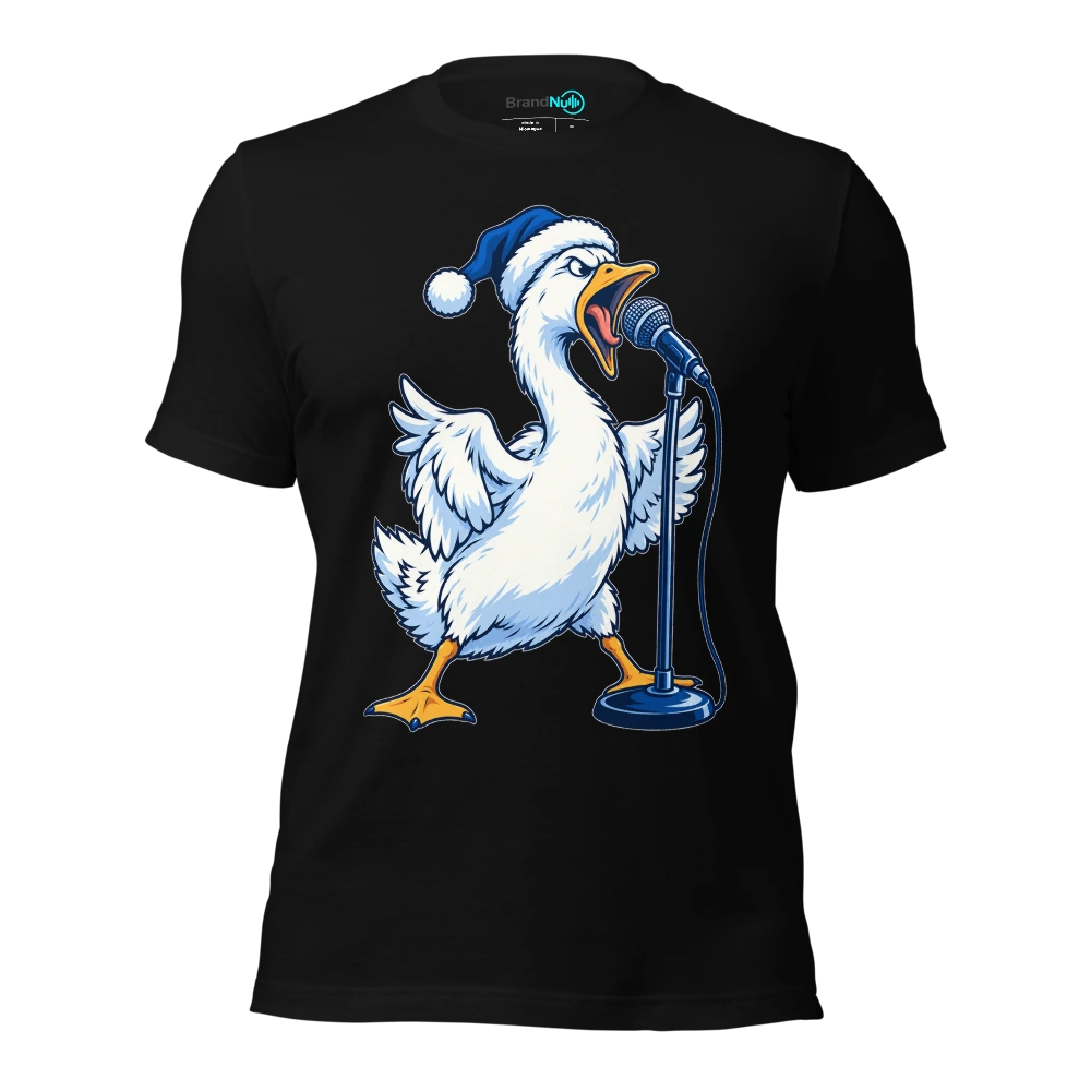 THE CHRISTMAS GOOSE HAS TAKEN OVER VOCALS T-SHIRT