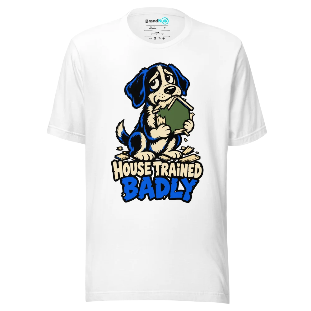HOUSE TRAINED BADLY T Shirt