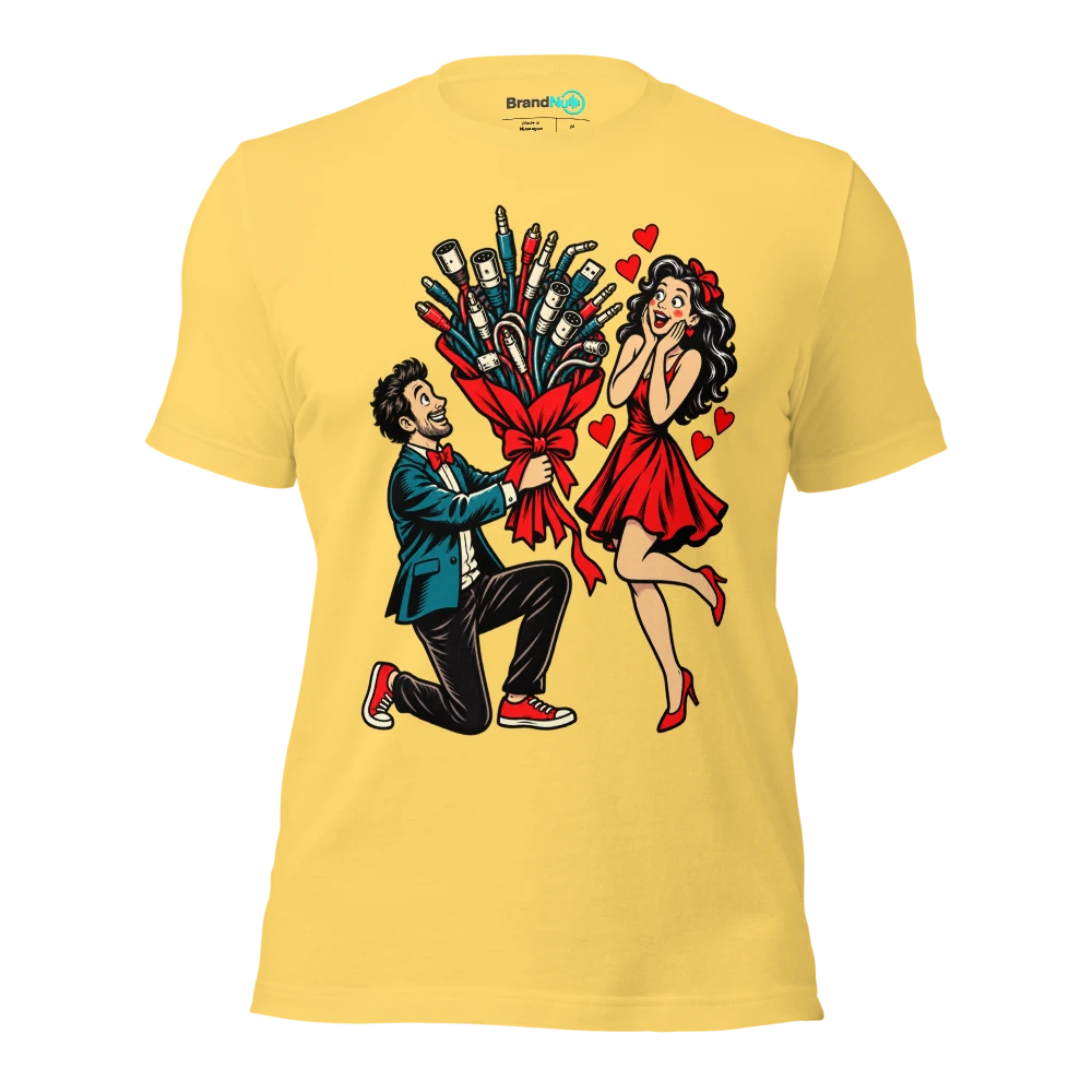 I ASKED YOUR STAR SIGN NOT YOUR SAMPLE RATE T Shirt Yellow Front