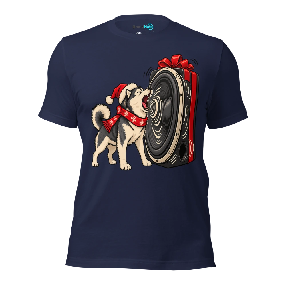 THE HUSKY HAS JOINED THE SUB SECTION T Shirt Navy Front
