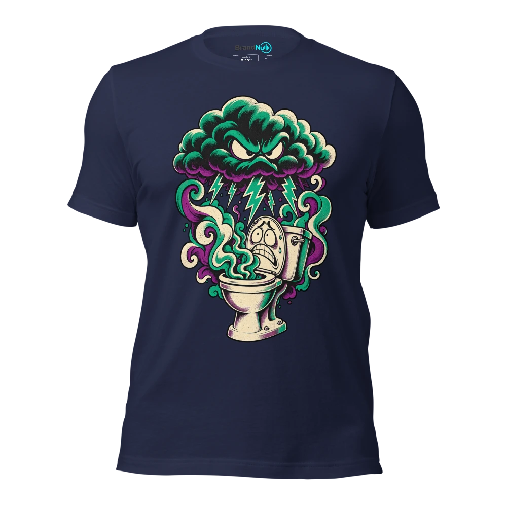 A BrandNu dawn. Same thunderous arse T Shirt Navy Front