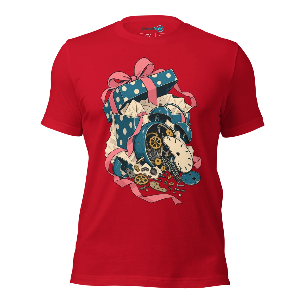 Woke up BrandNu. By lunch I was spares or repair T Shirt Red Front