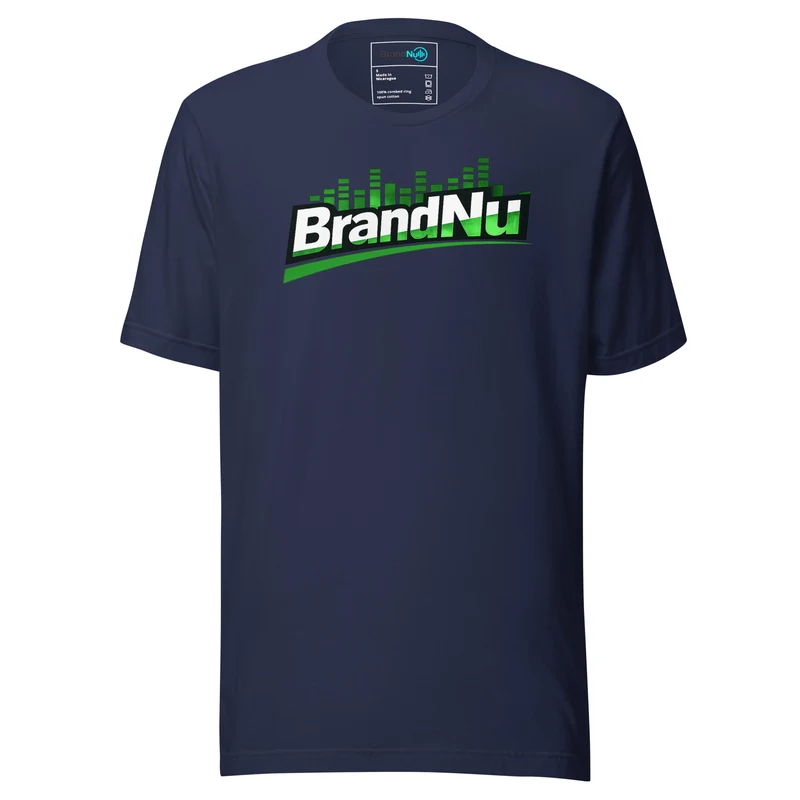 Wave – Green Screen Motion DJ Tee - Navy