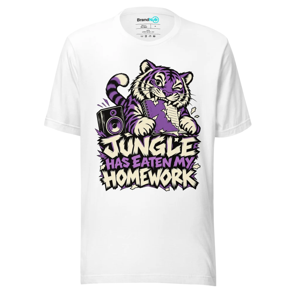 JUNGLE HAS EATEN MY HOMEWORK T Shirt